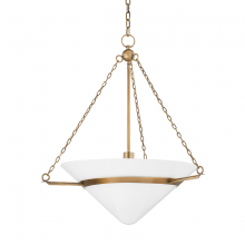 Troy Orange F8327-PBR - Amador Pendant
