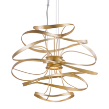 Corbett Orange 216-42-GL/SS - Calligraphy Chandelier