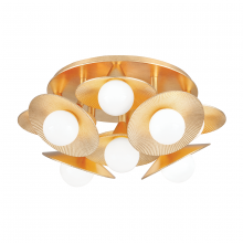 Corbett Orange 333-09-VGL - Emerald Semi Flush