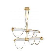 Corbett Orange 463-49-VB - LARIAT Chandelier