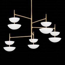 Corbett Orange 477-55-VGL/GSW - EVANDER Chandelier