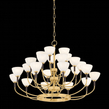 Corbett Orange 489-38-VB/BRZ - BRAHMA Chandelier