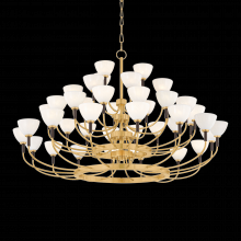 Corbett Orange 489-49-VB/BRZ - BRAHMA Chandelier