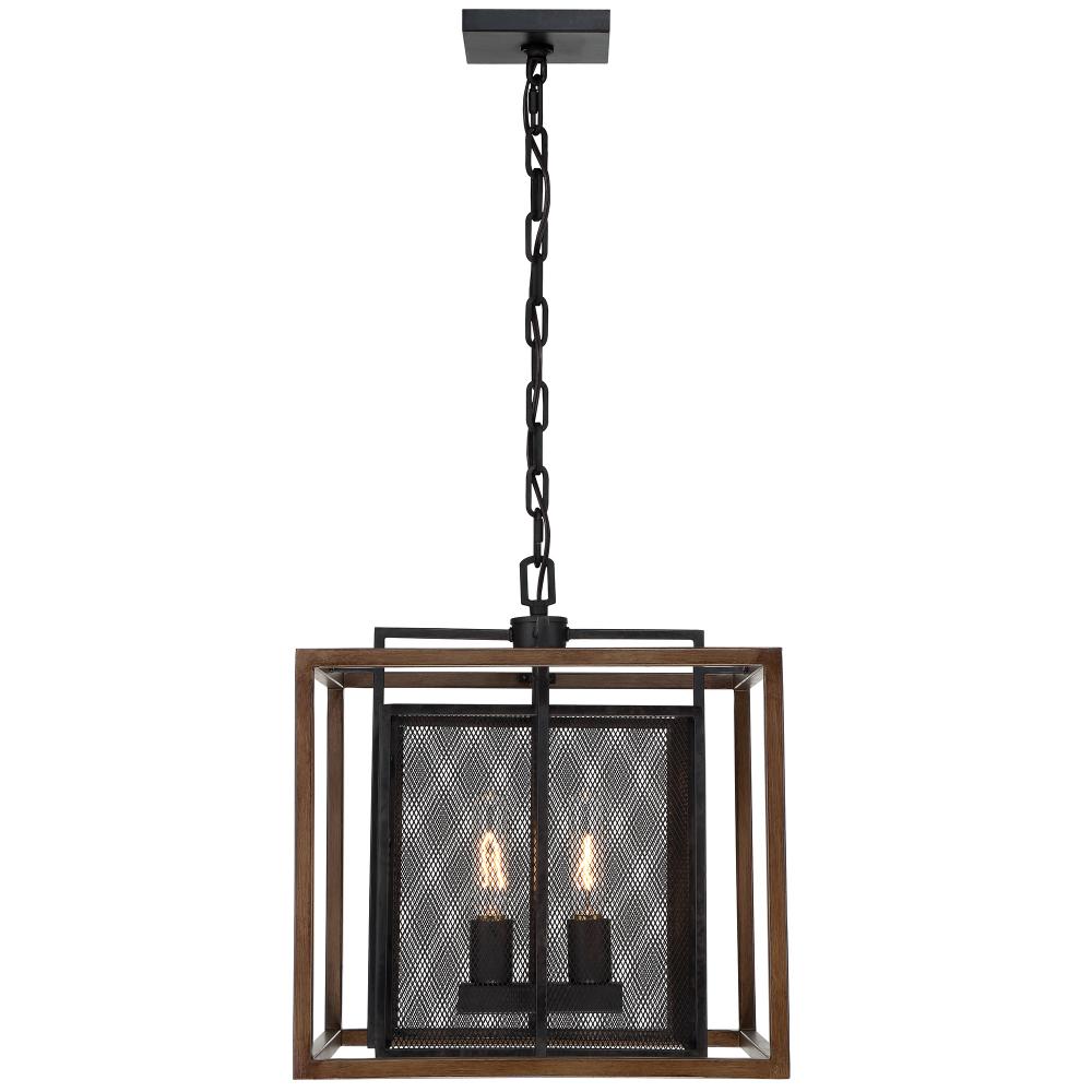 Rio Lobo 2-Lt Pendant - Dark Oak/Black