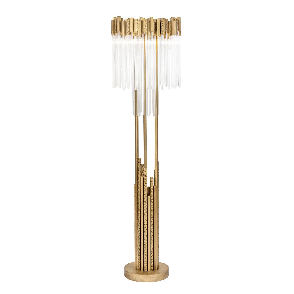 Matrix 6-Lt Floor Lamp - Havana Gold