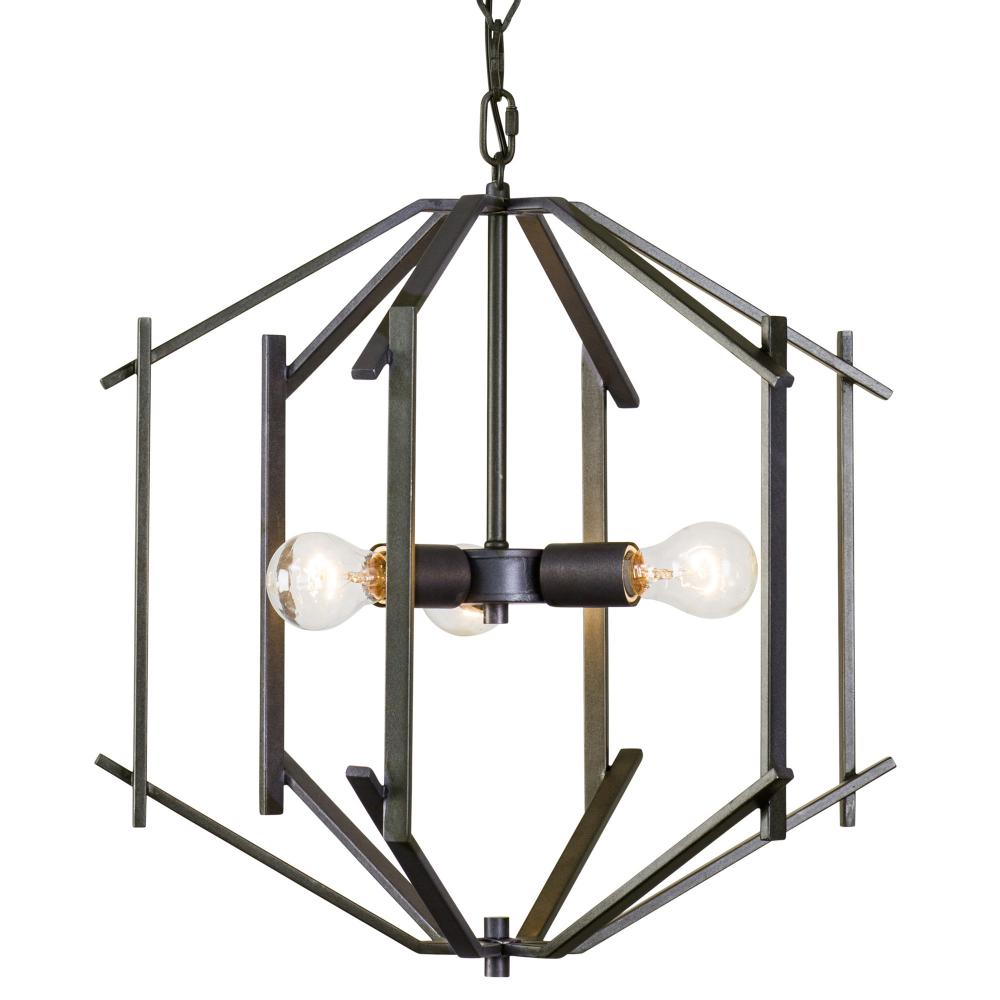 Offset 3-Lt Pendant