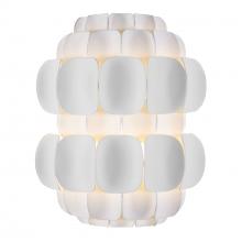 Varaluz 382W01MW - Swoon 1-Lt Sconce - Matte White