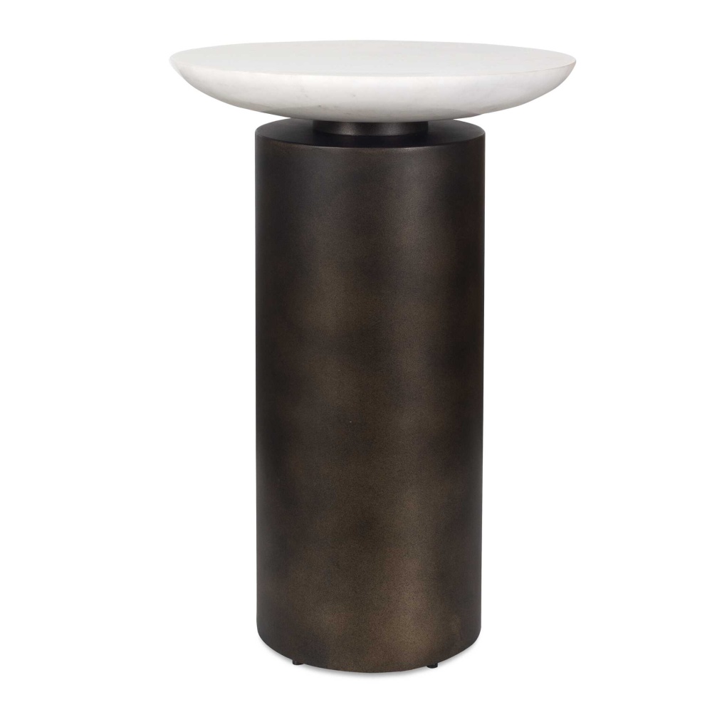 Uttermost Olso Bronze Outdoor Accent Table