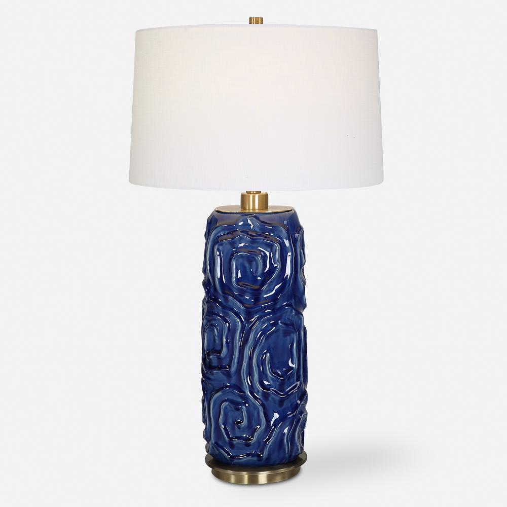 Uttermost Zade Blue Table Lamp