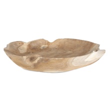 Uttermost 17137 - Uttermost Organic Embrace Outdoor Teak Bowl