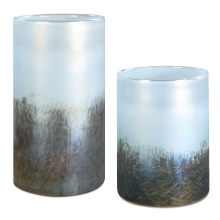 Uttermost 18253 - Uttermost Midnight Mist Cylindrical Vases Set/2