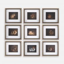 Uttermost 32386 - Uttermost Resting Bunny Framed Prints Set/9