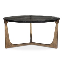 Uttermost 50215 - Uttermost Bohdi Outdoor Brass Coffee Table