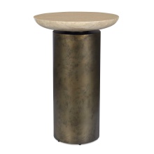 Uttermost 50222 - Uttermost Oslo Brass Outdoor Accent Table