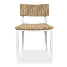Uttermost 50241 - Uttermost Calbas White Outdoor Dining Chair
