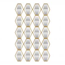 Uttermost 04151 - Jillian Mirrored Wall Art