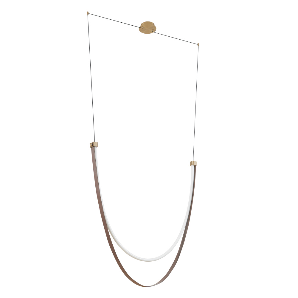 1L 5CCT LED Linear Chandelier