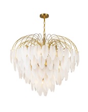 Artcraft AC11783BR - Alessia Collection 24-Light Chandelier Brushed Brass