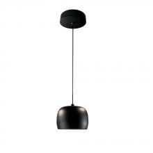 Artcraft AC6781BK - Onyx Collection Integrated LED Pendant, Black