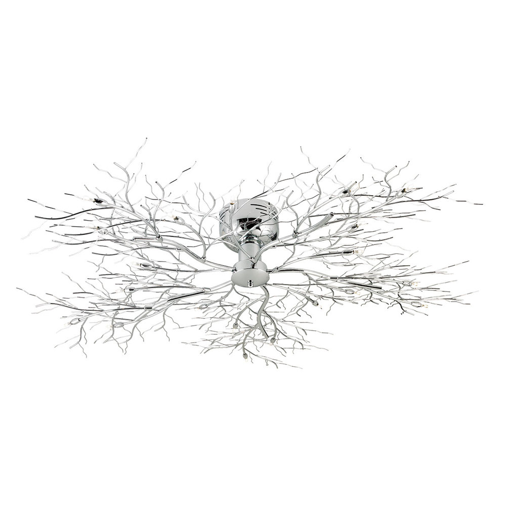 AUTUMN,20LT FLUSH/SCONCE,CHR