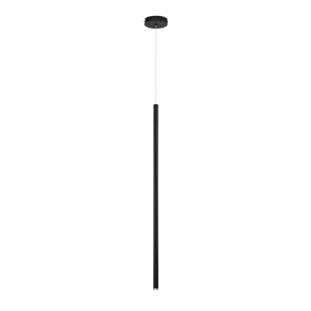 NAVADA,1LT LED PENDANT,LRG,BLK