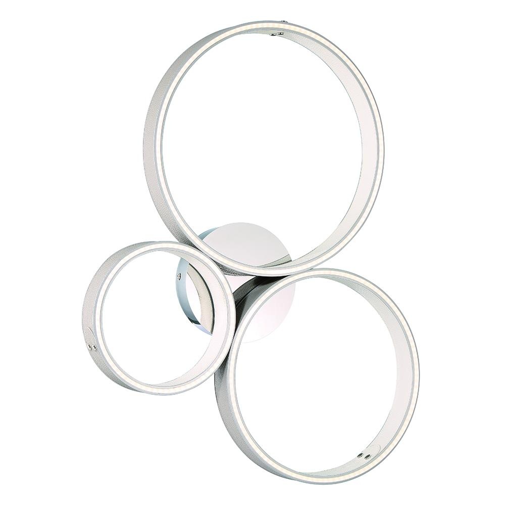 VERDURA,RND,LED,FLUSHMOUNT,GRY