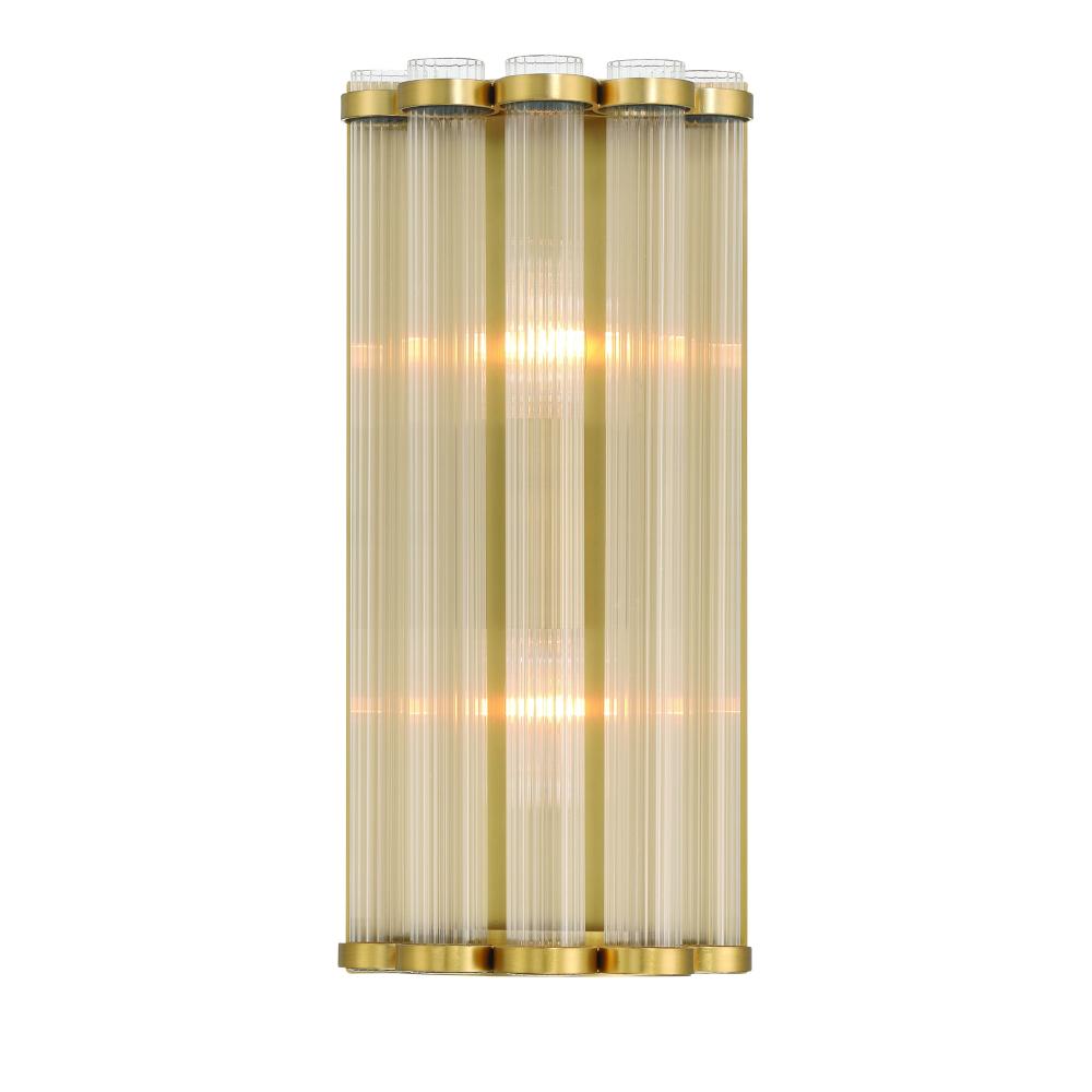 Glasbury Wall Sconce in Gold