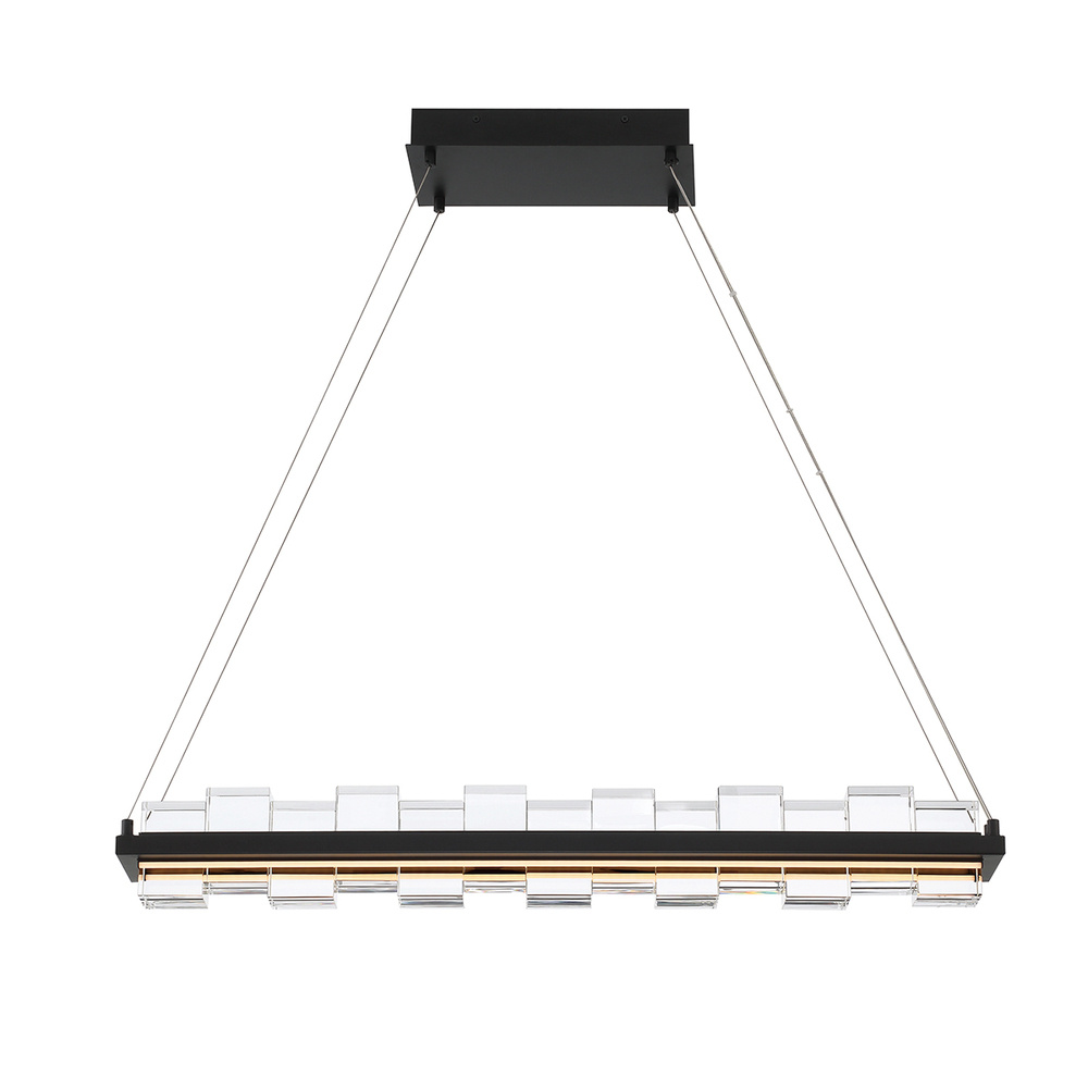 Bruco, Island Chandelier, BLK