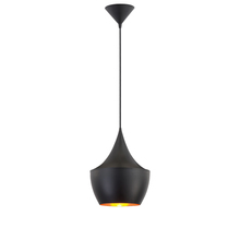 Eurofase Gold US 20438-012 - PIQUITO,1LT PENDANT,BLK/GLD