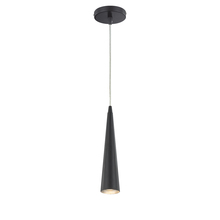Eurofase Gold US 20444-037 - SLIVER,1LT PENDANT,SMALL,BLK