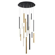 Eurofase Gold US 31445-045 - SANTANA,18LT LED CHANDELIER