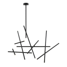 Eurofase Gold US 36251-018 - CROSSROADS,18LT LED CHAND,BLK