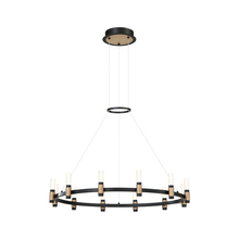 Eurofase Gold US 37043-018 - ALBANY,CHANDELIER,12LT,LED,BLK