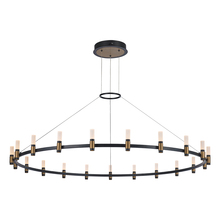 Eurofase Gold US 37045-012 - ALBANY,CHANDELIER,21LT,LED,BLK