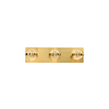 Eurofase Gold US 37069-025 - RYDER,BATHBAR,LED,3LT,BR GOLD