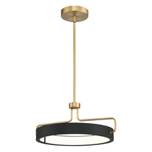 Eurofase Gold US 37083-014 - PEMBERTON,PENDANT/SEMI,SML,BLK