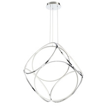 Eurofase Gold US 37104-016 - GLENVIEW,PENDANT,LED,LARGE,CHR