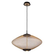 Eurofase Gold US 37107-017 - PARK,PENDANT,LED,LRG,GOLD/BLK