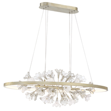Eurofase Gold US 37344-016 - CLAYTON,CHANDELIER,LED,SLV/GOL