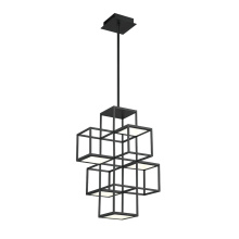 Eurofase Gold US 38260-029 - FERRO,5LT LED PENDANT,BLK