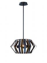 Eurofase Gold US 38267-017 - Bevelo, 3LT Pend/semi, Wood/brz