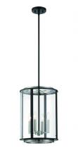 Eurofase Gold US 38275-012 - Tambouro, 4LT Lantern, Nic/blk