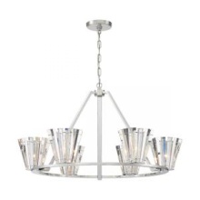 Eurofase Gold US 38866-012 - RICCA,6LT CHANDELIER,CHR
