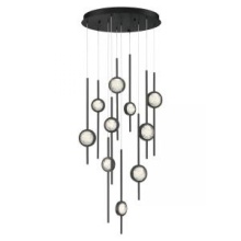 Eurofase Gold US 39464-019 - BARLETTA,10LT LED CHAND,BLK