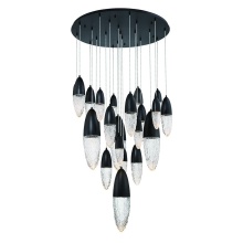 Eurofase Gold US 43860-025 - ECROU,22LT CHANDELIER,BLK