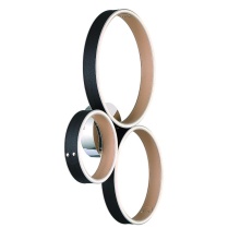 Eurofase Gold US 43894-017 - VERDURA,RND,LED,FLUSHMOUNT,BLK