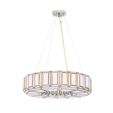 Eurofase Gold US 46468-017 - Belmont 8 Light Chandelier in Brass