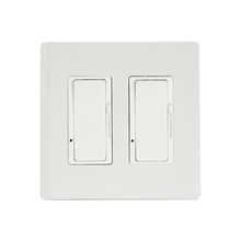 Eurofase Gold US EFSWD2 - Eurofase EFSWD2 Dimmer with White Screwless Plate and Box