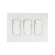 Eurofase Gold US EFSWD3 - Eurofase EFSWD3 Dimmer with White Screwless Plate and Box