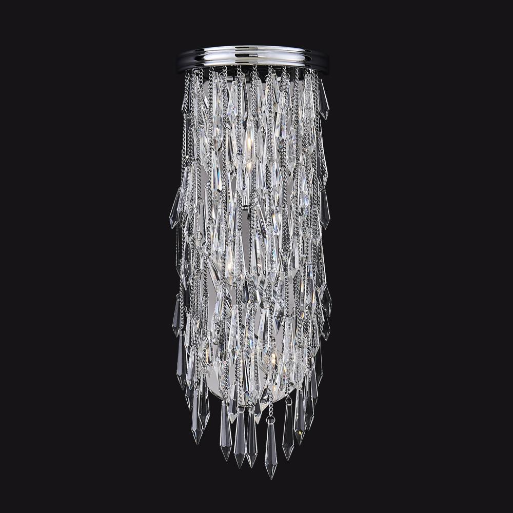 FRANGIA CHROME WALL SCONCE